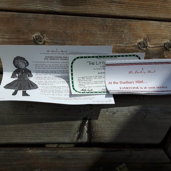 Shirley Temple Movie Classics Danbury Mint Doll - Picture 8 of 9